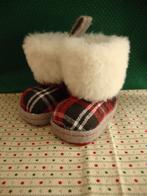 Kleine kerstlaarsjes met Schotse ruit en wit bont.(8cm), Diversen, Kerst, Ophalen, Zo goed als nieuw