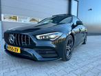Mercedes-Benz CLA 180 AMG 136pk 7G-DCT 2022 Zwart Pano, Auto's, Mercedes-Benz, 65 €/maand, 4 cilinders, Zwart, Origineel Nederlands