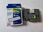 Brother TZe-221 Tape Cassette 9mm Zwart op Wit, Ophalen of Verzenden