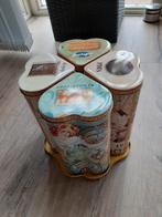 lefevre-utile complete set 4 blikken serveerblad, Ophalen of Verzenden, Zo goed als nieuw, Koek(jes)