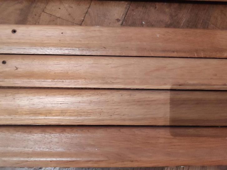 Massief Eiken Plinten - 20+ Meter, Doe-het-zelf en Verbouw, Plinten en Afwerking, Gebruikt, Plinten, Eiken, 250 cm of meer, Ophalen