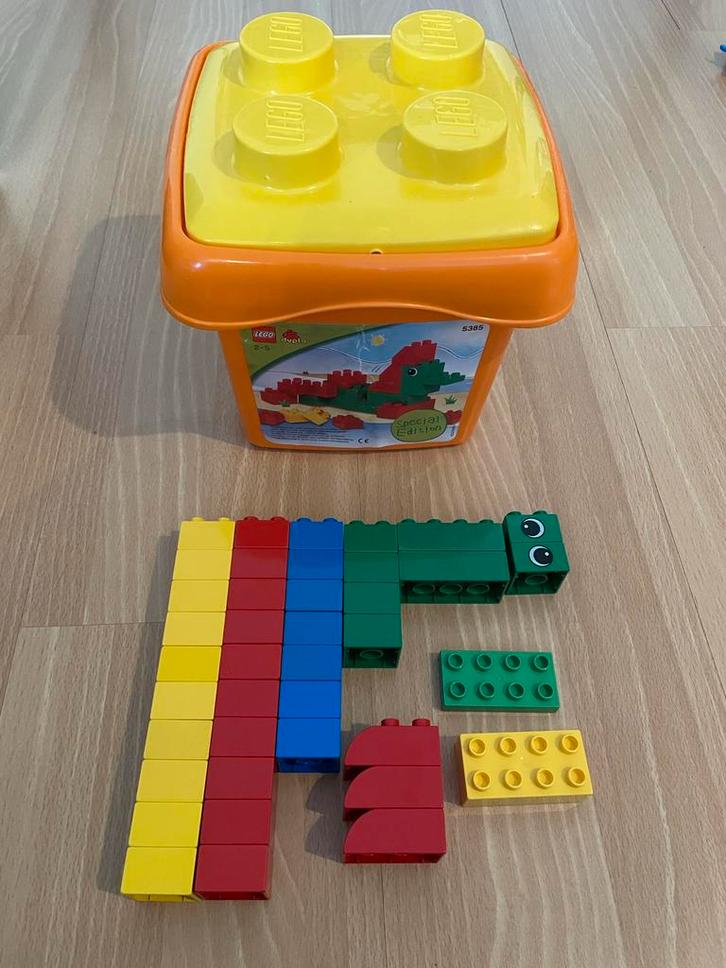 Duplo set 5385 blokken met doos, Kinderen en Baby's, Speelgoed | Duplo en Lego, Zo goed als nieuw, Ophalen of Verzenden