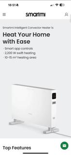 Snelle Smartmi Convector Kachel - Perfect voor snelle warmte, Gebruikt, Overige soorten, Elektrisch, Ophalen of Verzenden
