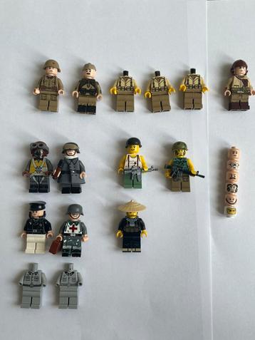 Lego ww2 minifiguren beschikbaar voor biedingen