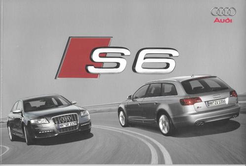 Audi S6 Limousine en Avant folder, Boeken, Auto's | Folders en Tijdschriften, Zo goed als nieuw, Audi, Ophalen of Verzenden