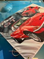 OPEL GT BANNER 60X90 MET BEVESTIGGINGS OGEN ZELDZAAM!!!!, Ophalen of Verzenden, Nieuw