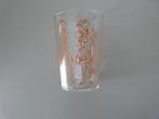 Vintage (limonade) glaasje - gesigneerd Cabu, Ophalen of Verzenden