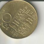 10 krone 1991 Tsjechoslowakije, Ophalen of Verzenden, Overige landen