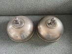 2 Silverplated Cloches, Ophalen of Verzenden