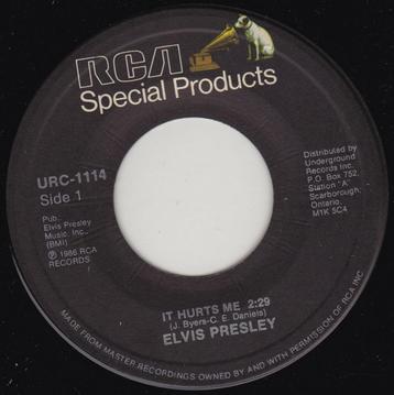 Elvis Presley - It Hurts Me / Is It So Strange 7" beschikbaar voor biedingen