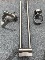 Badkamer Accessoires Set - RVS, Gebruikt, Overige typen, Minder dan 25 cm, Minder dan 100 cm