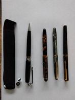 Vintage Vulpennen Boston, Merlin, Parker, Montbla, Verzamelen, Pennenverzamelingen, Ophalen of Verzenden