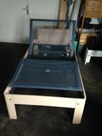 Auping Auronde eenpersoons seniorenbed elektrisch 200x100, Ophalen, 200 cm, Hout, 100 cm