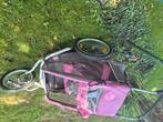 Gebruikte fietskar .
Wat ziet zo is onze karretje .
Vraag 50, Fietsen en Brommers, Fietsaccessoires | Aanhangers en Karren, Opvouwbaar