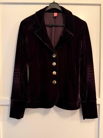 Bordeaux paars colbert vest jasje Kyra maat M beschikbaar voor biedingen