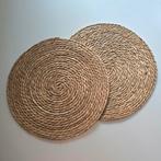 2 placemats van zeegras - zgan, Ophalen of Verzenden, Zo goed als nieuw, Bord