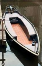 Stalen Amsterdamse grachtensloep (elektrisch) 5 meter, Watersport en Boten, Sloepen, Ophalen, Zo goed als nieuw, Tot 10 pk, Staal