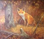 Aart Verweij- (1933 - 2020) - Een vos in het wild, Ophalen