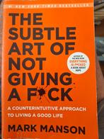 The subtle art of not giving a f*ck - mark manson
€ 3,00, Ophalen of Verzenden