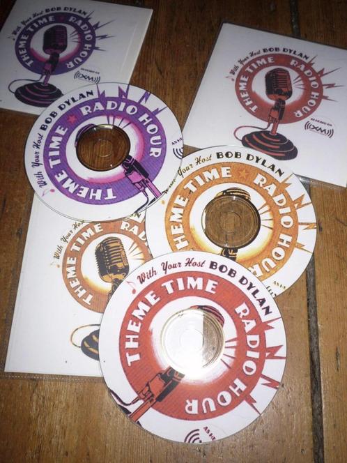 Bob Dylan - Poetry Reading Theme Time Radio 3x mini LP/CD -, Cd's en Dvd's, Cd's | Pop, Gebruikt, 1980 tot 2000, Ophalen of Verzenden
