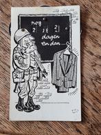 Militaire Ansichtkaart met Draaischijven - Aftellen!, Verzamelen, Ansichtkaarten | Themakaarten, Ophalen of Verzenden