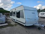 caravan Fendt diamant 590, Caravans en Kamperen, Rondzit, 2 aparte bedden, Fendt, 5 tot 6 meter