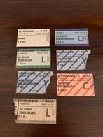 7 x Ticket Feyenoord - AJAX 2 november 1986, Ophalen of Verzenden, Gebruikt, Ajax, Overige typen