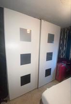 Ruime Kledingkast met Veel Opbergruimte, Ophalen, Met plank(en), Overige houtsoorten, 200 cm of meer