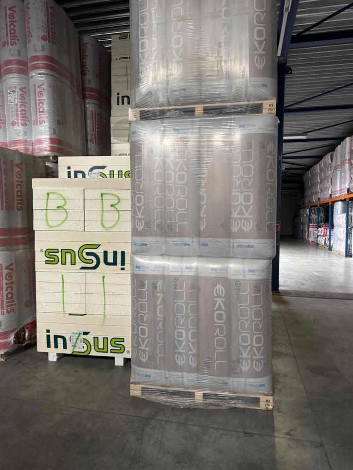 Isolatie Knauf glaswol ACTIE !!! 100mm goedkoopste nederland, Doe-het-zelf en Verbouw, Isolatie en Afdichting, Nieuw, Vloerisolatie