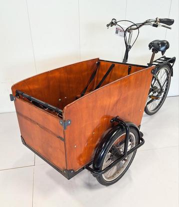 BAKFIETSEN Elektrisch NIEUW! + GRATIS HUIF - Houten bak beschikbaar voor biedingen