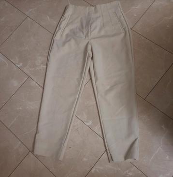 Elegante beige broek - Maat L van Zara beschikbaar voor biedingen