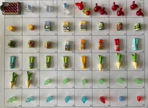 Losse onderdelen eten glas sap pakje blikje fles, Kinderen en Baby's, Speelgoed | Playmobil, Los playmobil, Ophalen of Verzenden
