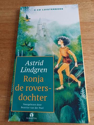 Luisterboek Ronja de Roversdochter - 5 CD's beschikbaar voor biedingen