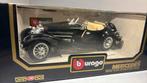 Mercedes benz 500 k roadster black Bburago 1.18