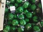 Kerstballen box groen - 99 stuks - onbreekbaar, Diversen, Kerst, Ophalen of Verzenden, Zo goed als nieuw