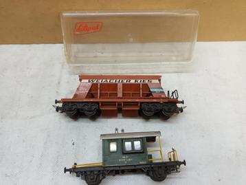 LILIPUT  2 X GOEDEREN WAGOS   ZIE DE FOTO S beschikbaar voor biedingen