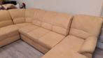 Bankstel, hoekbank, slaapbaak, Ophalen, Gebruikt, Hoekbank, Stof