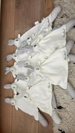 Bambino konijn kruitvat wit grijs knuffeldoekje, Kinderen en Baby's, Ophalen of Verzenden, Zo goed als nieuw, Konijn