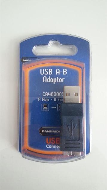 Bandridge USB A-B Adaptor CA46000X [NIEUW] beschikbaar voor biedingen