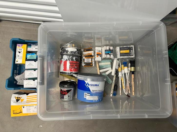 schilderaccessoires, Doe-het-zelf en Verbouw, Schildersmaterialen, Zo goed als nieuw, Kwast, Ophalen of Verzenden