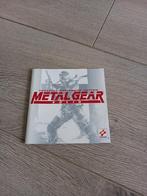 Handleiding PC versie – Metal Gear Solid, Avontuur en Actie, 1 speler, Ophalen of Verzenden, Zo goed als nieuw