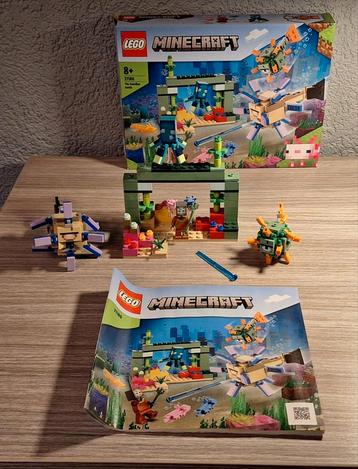 Bouwset Lego Minecraft De Bewakersstrijd ~ 21180 beschikbaar voor biedingen