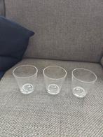 Set van 3 drinkglazen, Huis en Inrichting, Ophalen, Gebruikt, Glas, Glas of Glazen