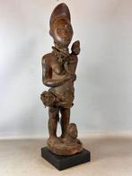 250968 Zeldzaam Antiek Afrikaans Maternite Phemba Woyo beeld, Ophalen of Verzenden