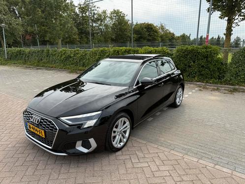 Audi A3 35 Tfsi 150pk S-tronic 2020 Zwart, Auto's, Audi, Particulier, A3, ABS, Adaptive Cruise Control, Airbags, Airconditioning