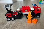 Duplo 4977 brandweerauto, Kinderen en Baby's, Speelgoed | Duplo en Lego, Ophalen of Verzenden, Gebruikt, Duplo