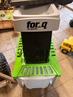 For_q Hakselaar FQ-ELH 2500, Tuin en Terras, Hakselaars, Ophalen, Gebruikt, Elektrisch, Met opvangbak