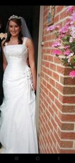 Trouwjurk - Prachtig Kleed, Ophalen of Verzenden, Gedragen, Wit, Trouwjurk