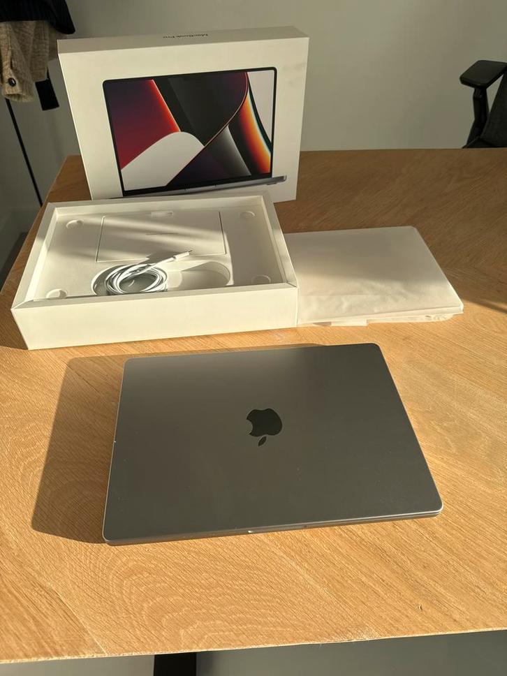 MacBook Pro 14" M1 Pro - Als Nieuw!, Computers en Software, Apple Macbooks, Zo goed als nieuw, MacBook Pro, Overige groottes, 4 Ghz of meer