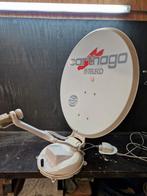 Teleco Flatsat Automatische Schotelantenne 80cm, Caravans en Kamperen, Ophalen, Gebruikt